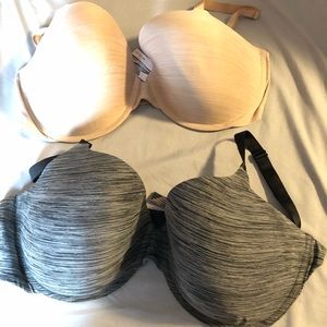 38DDD VS bras, worn only a few times